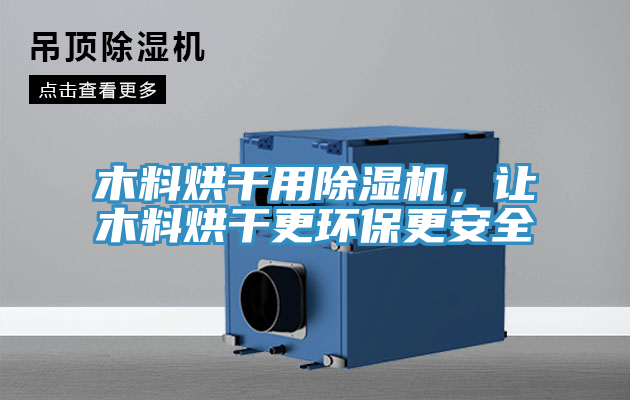 木料烘干用除濕機，讓木料烘干更環保更安全