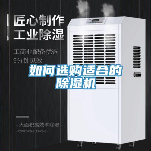 如何選購適合的除濕機