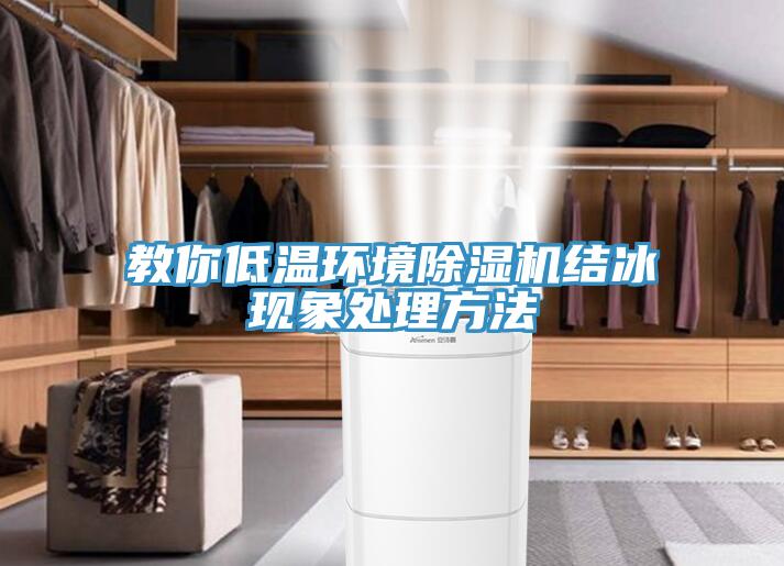 教你低溫環境除濕機結冰現象處理方法