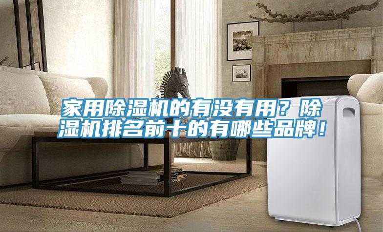 家用除濕機的有沒有用？除濕機排名前十的有哪些品牌！
