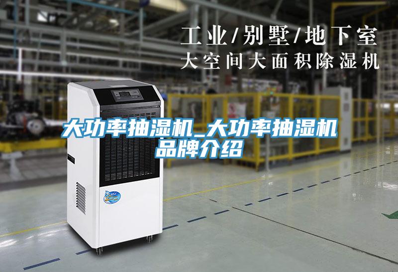 大功率抽濕機_大功率抽濕機品牌介紹
