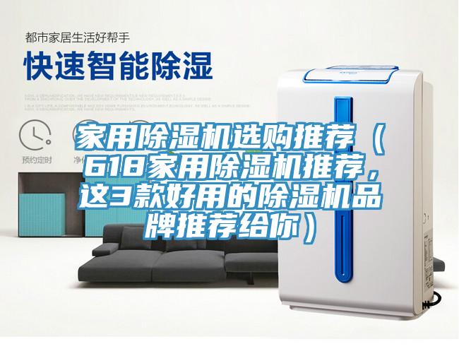 家用除濕機選購推薦（618家用除濕機推薦，這3款好用的除濕機品牌推薦給你）