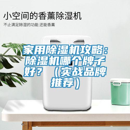 家用除濕機攻略：除濕機哪個牌子好？（實戰品牌推薦）