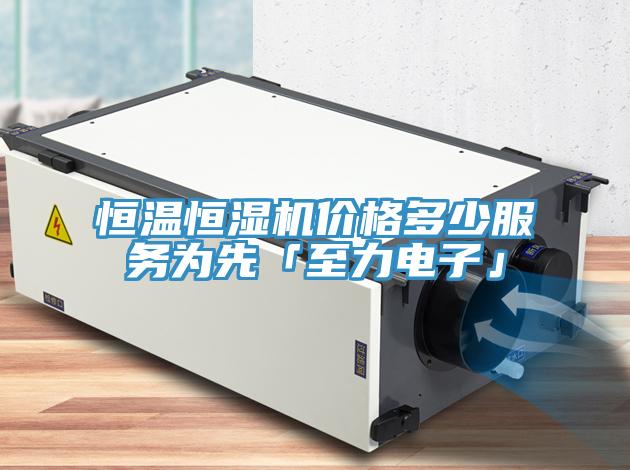 恒溫恒濕機價格多少服務為先「至力電子」