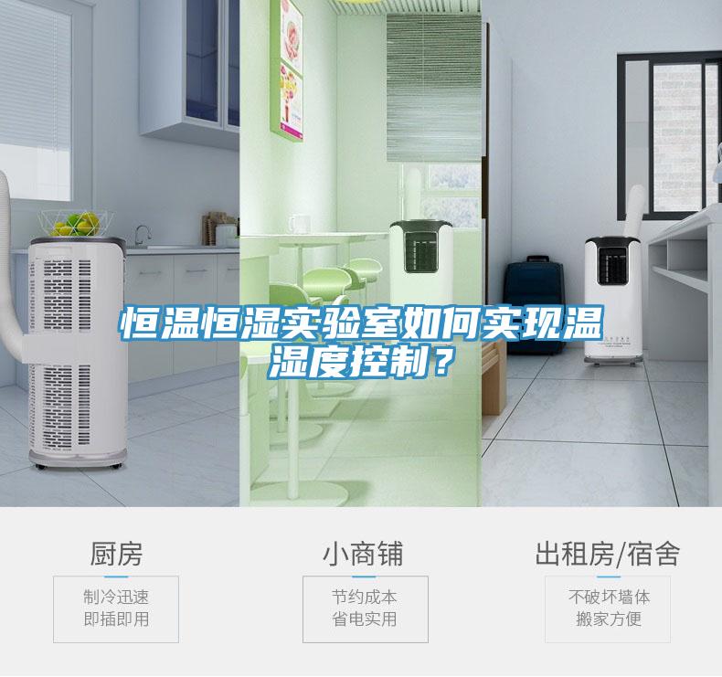 恒溫恒濕實驗室如何實現溫濕度控制？