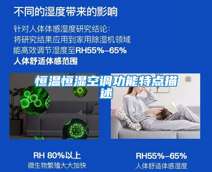 恒溫恒濕空調功能特點描述