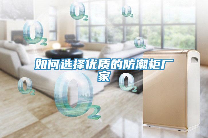 如何選擇優質的防潮柜廠家
