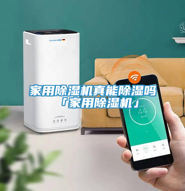 家用除濕機真能除濕嗎 「家用除濕機」