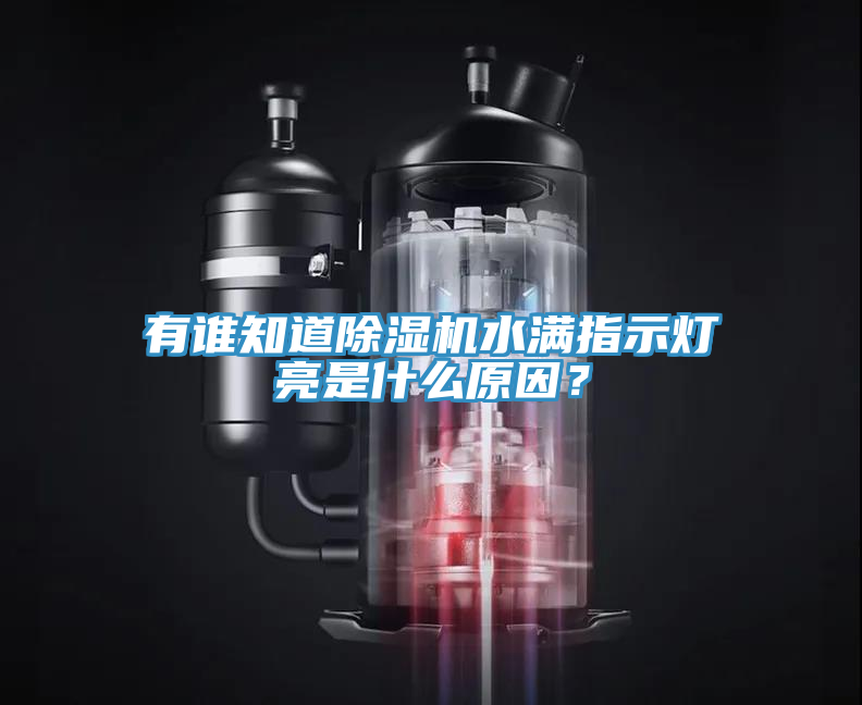 有誰知道除濕機水滿指示燈亮是什么原因？