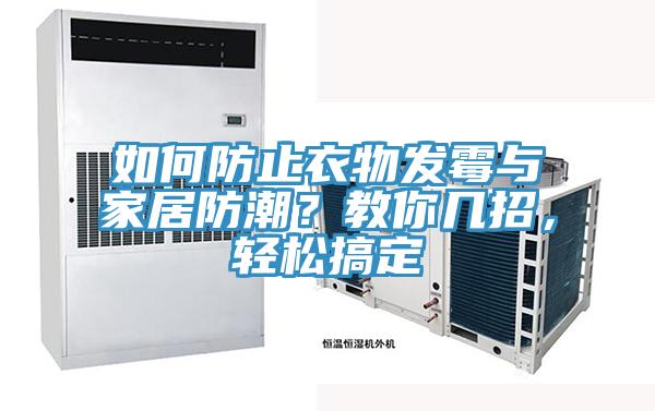 如何防止衣物發霉與家居防潮？教你幾招，輕松搞定