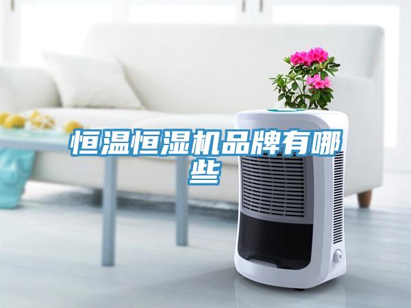 恒溫恒濕機品牌有哪些