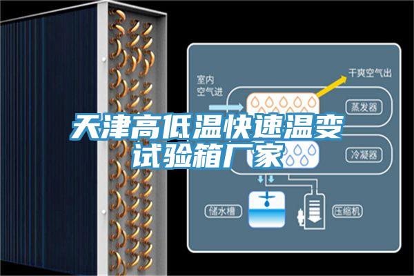 天津高低溫快速溫變試驗箱廠家