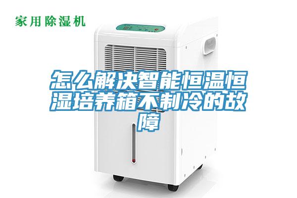 怎么解決智能恒溫恒濕培養箱不制冷的故障