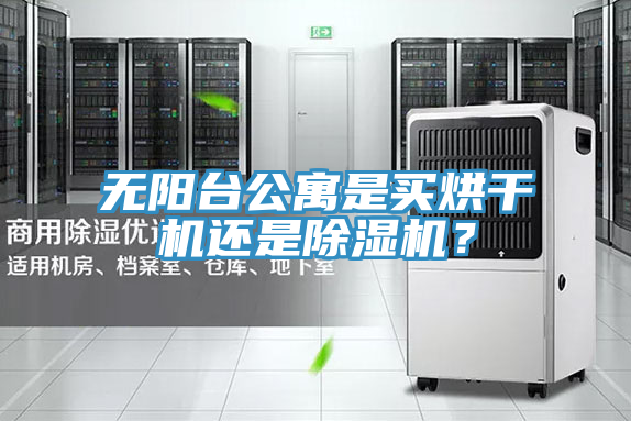 無陽臺公寓是買烘干機還是除濕機？
