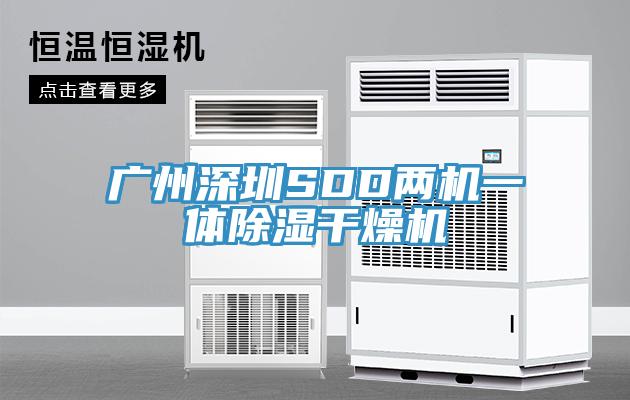 廣州深圳SDD兩機一體除濕干燥機