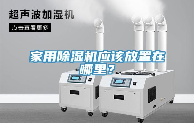 家用除濕機應該放置在哪里？
