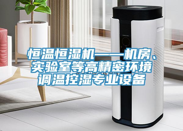 恒溫恒濕機——機房、實驗室等高精密環境調溫控濕專業設備