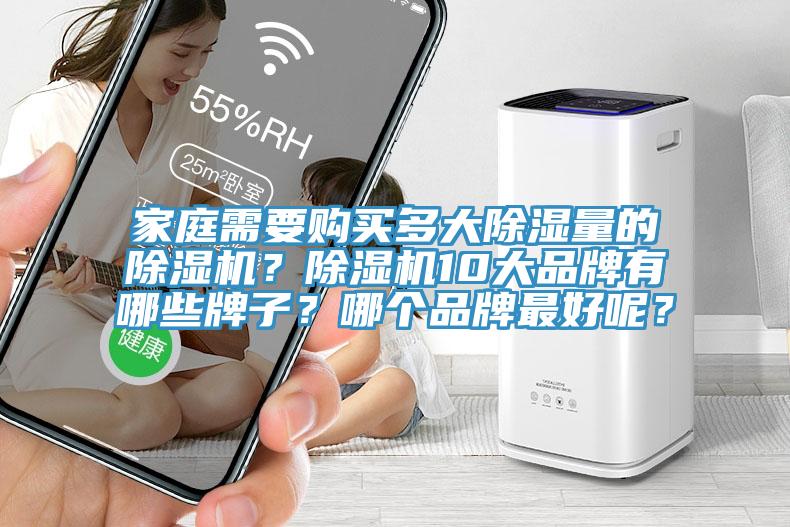 家庭需要購買多大除濕量的除濕機？除濕機10大品牌有哪些牌子？哪個品牌最好呢？