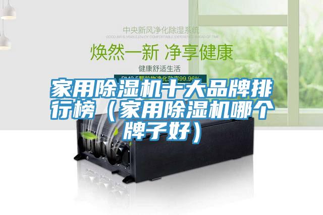 家用除濕機十大品牌排行榜（家用除濕機哪個牌子好）