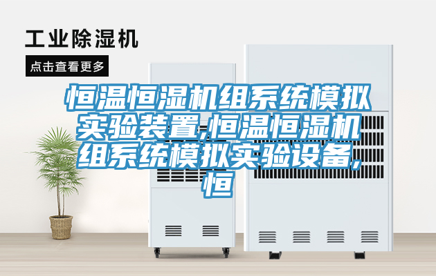 恒溫恒濕機組系統模擬實驗裝置,恒溫恒濕機組系統模擬實驗設備,恒