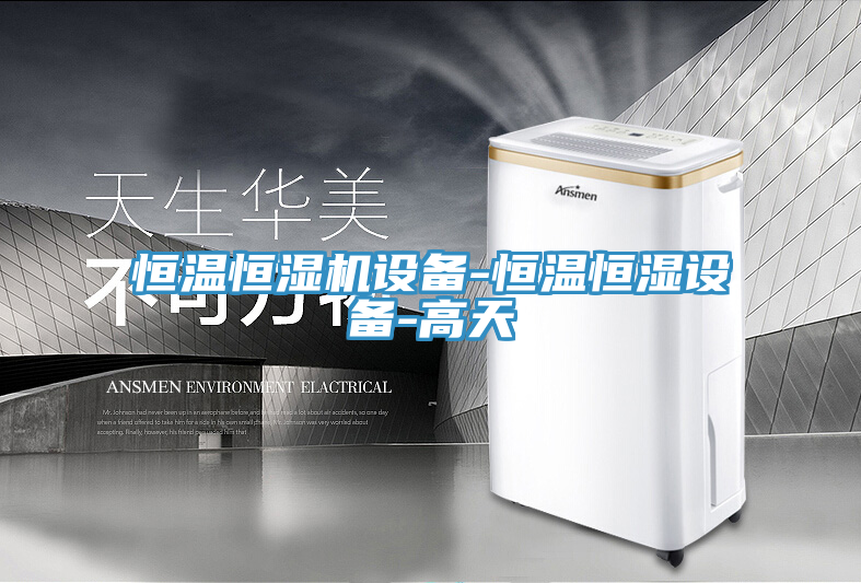 恒溫恒濕機設備-恒溫恒濕設備-高天