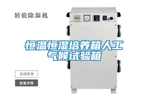 恒溫恒濕培養箱人工氣候試驗箱