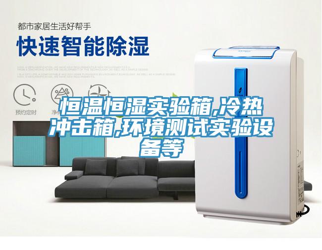 恒溫恒濕實驗箱,冷熱沖擊箱,環境測試實驗設備等