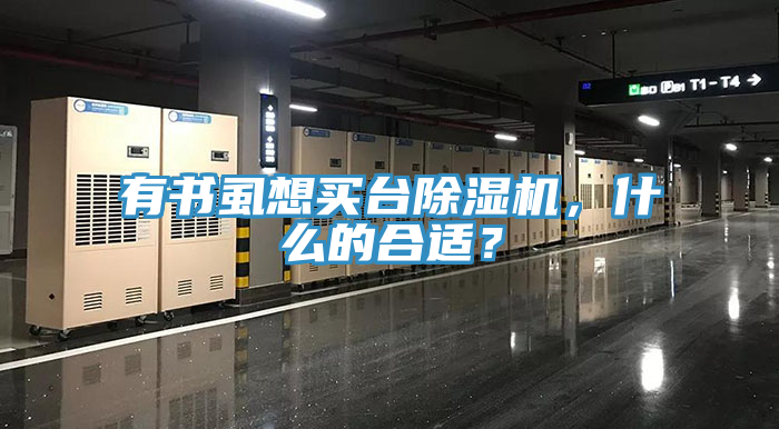 有書虱想買臺除濕機，什么的合適？
