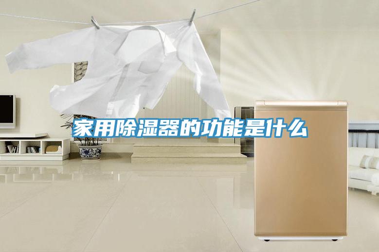 家用除濕器的功能是什么