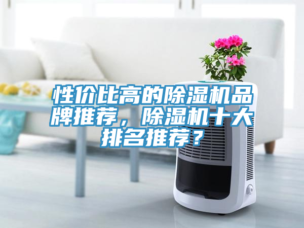 性價比高的除濕機品牌推薦，除濕機十大排名推薦？