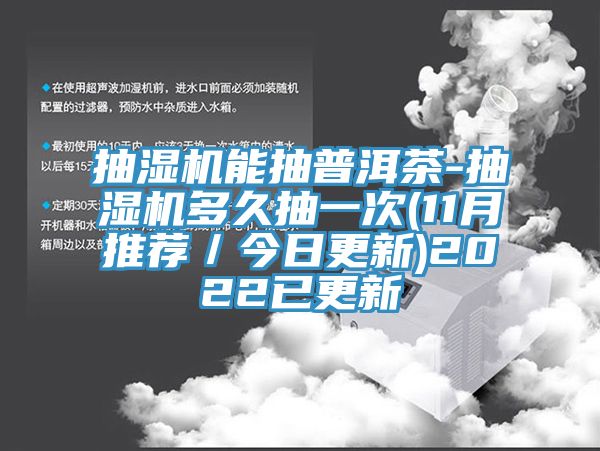 抽濕機能抽普洱茶-抽濕機多久抽一次(11月推薦／今日更新)2022已更新
