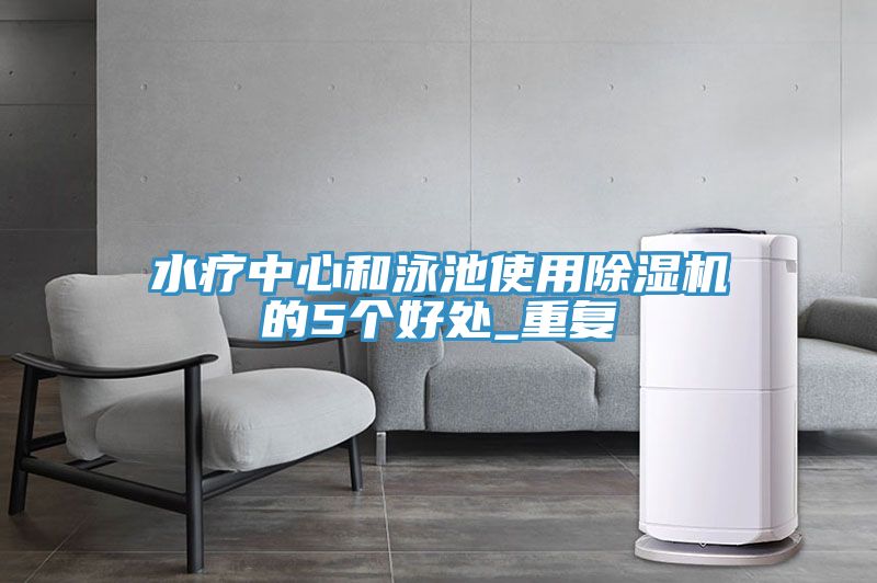 水療中心和泳池使用除濕機的5個好處_重復