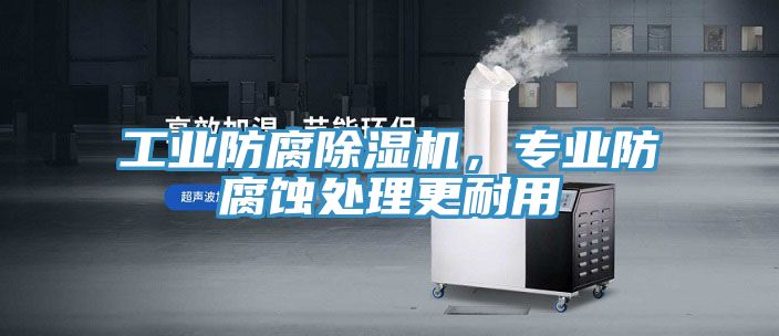 工業防腐除濕機，專業防腐蝕處理更耐用
