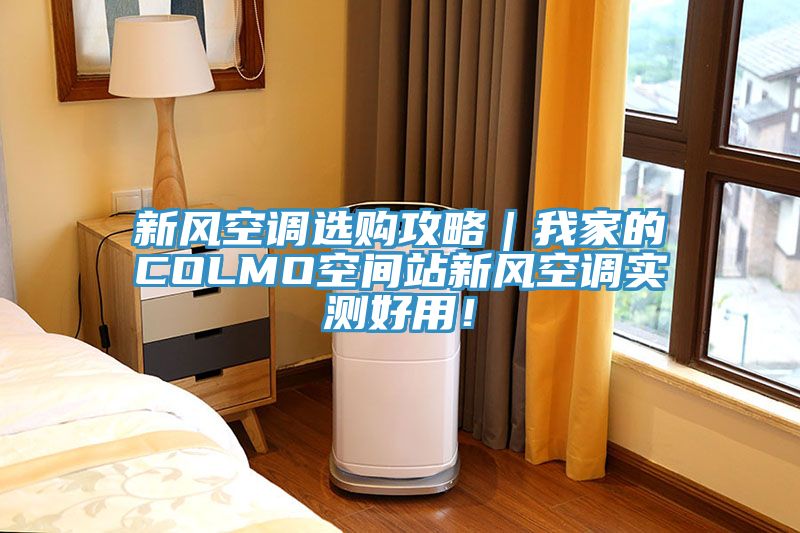 新風空調選購攻略｜我家的COLMO空間站新風空調實測好用！