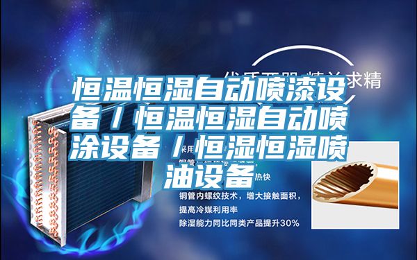 恒溫恒濕自動噴漆設備／恒溫恒濕自動噴涂設備／恒濕恒濕噴油設備