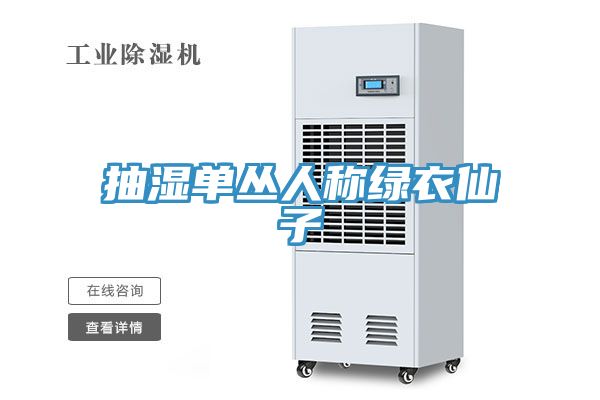 抽濕單叢人稱綠衣仙子