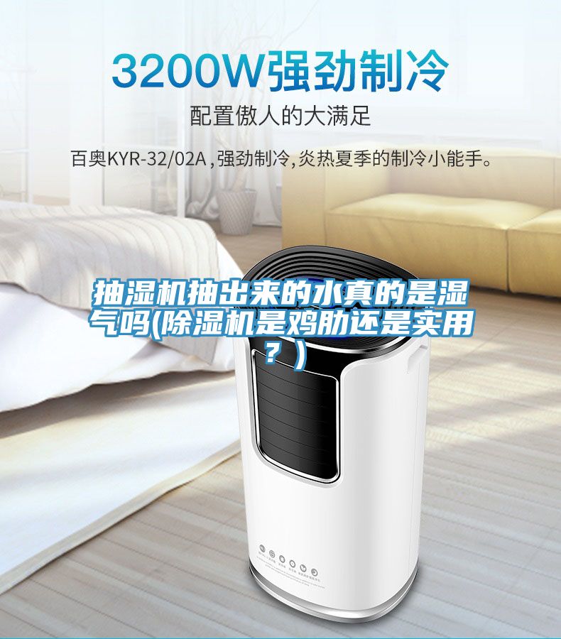 抽濕機抽出來的水真的是濕氣嗎(除濕機是雞肋還是實用？)