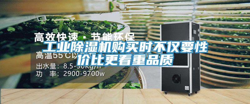 工業除濕機購買時不僅要性價比更看重品質
