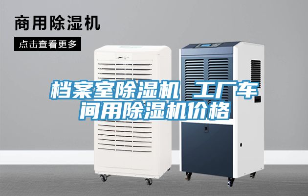 檔案室除濕機 工廠車間用除濕機價格