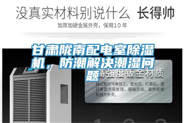 甘肅隴南配電室除濕機，防潮解決潮濕問題