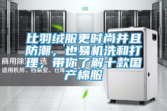 比羽絨服更時尚并且防潮，也易機洗和打理，帶你了解十款國產棉服