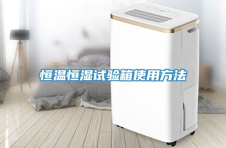 恒溫恒濕試驗箱使用方法