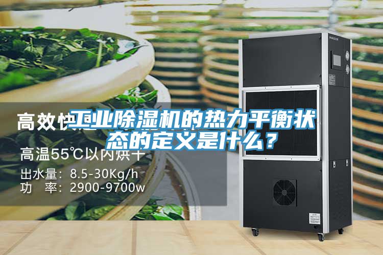工業除濕機的熱力平衡狀態的定義是什么？
