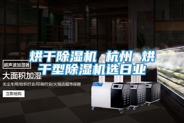 烘干除濕機 杭州 烘干型除濕機選日業