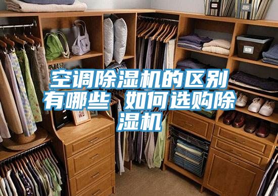空調除濕機的區別有哪些 如何選購除濕機