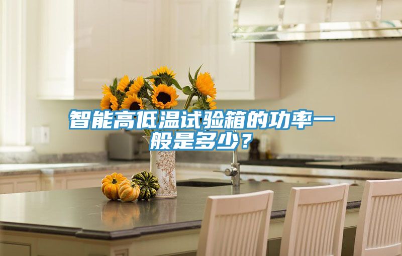 智能高低溫試驗箱的功率一般是多少？