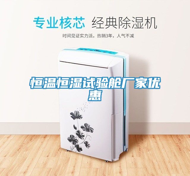 恒溫恒濕試驗艙廠家優惠
