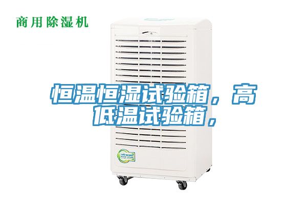 恒溫恒濕試驗箱，高低溫試驗箱，