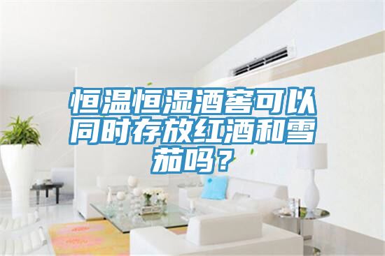 恒溫恒濕酒窖可以同時存放紅酒和雪茄嗎？