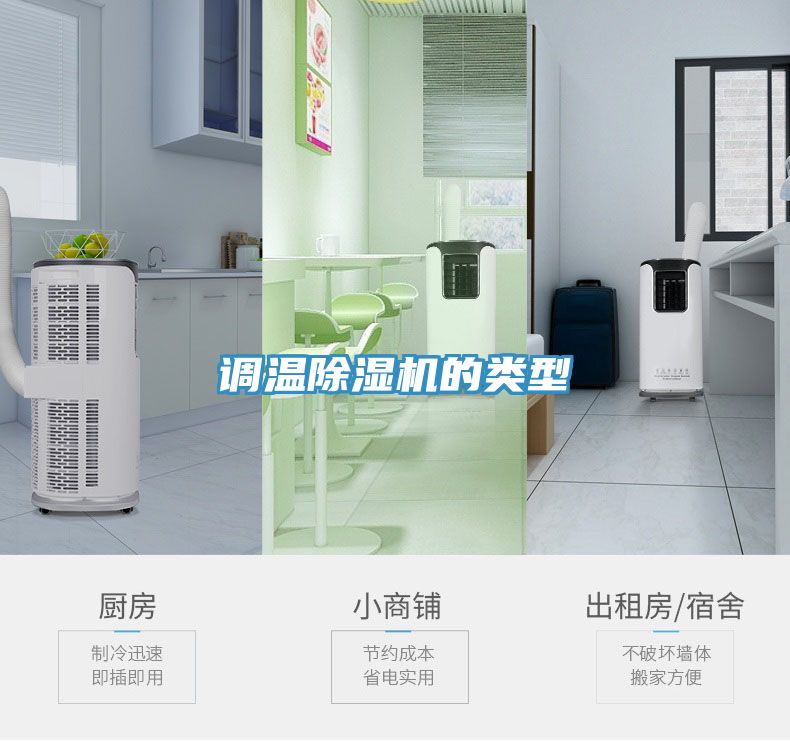 調溫除濕機的類型